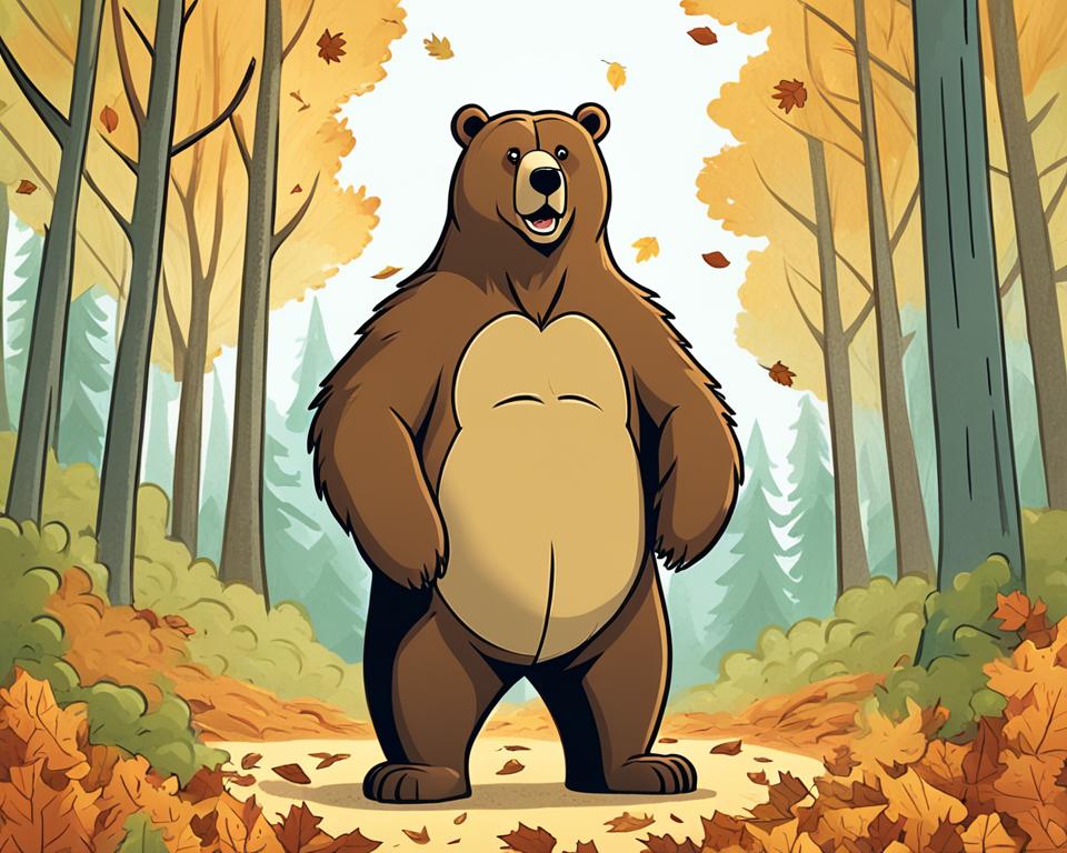 bear shit in the woods joke